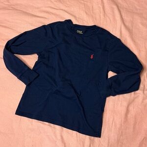 Polo by Ralph Lauren Blue Crewneck Shirt